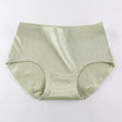 Stay Comfy and Chic with Cotton Blend Elastic Waist Hipster Panties Underwear For Women - Light Green - Shop N Save