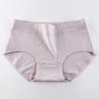 Stay Comfy and Chic with Cotton Blend Elastic Waist Hipster Panties Underwear For Women - Light Purple - Shop N Save