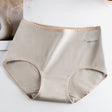 Stylish Two Tone Elastic Waist Hipster Women's Cotton Blend Underwear - Light Gray - Shop N Save