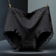 Flawless Lace High Waist Brief Stylish Soft and Comfortable Women's Underwear - Black - Shop N Save