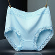 Flawless Lace High Waist Brief Stylish Soft and Comfortable Women's Underwear - Light Blue - Shop N Save