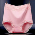 Flawless Lace High Waist Brief Stylish Soft and Comfortable Women's Underwear - Pink - Shop N Save