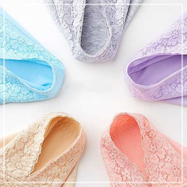 Flawless Lace High Waist Brief Stylish Soft and Comfortable Women's Underwear - Pink - Shop N Save