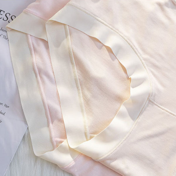 Elastic Waist Two Tone Hipster Panty Women's Innerwear Spandex Underwear's - Light Blue - Shop N Save