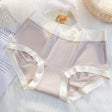 Elastic Waist Two Tone Hipster Panty Women's Innerwear Spandex Underwear's - Apricot - Shop N Save