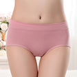 Stylish Hipster Panties Soft Breathable Underwear For Girls Cotton Blends Elastic Fitting Panty - Pink - Shop N Save