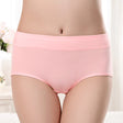 Stylish Hipster Panties Soft Breathable Underwear For Girls Cotton Blends Elastic Fitting Panty - Light Pink - Shop N Save