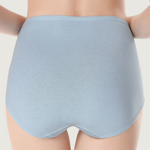 Stylish Hipster Panties Soft Breathable Underwear For Girls Cotton Blends Elastic Fitting Panty - Light Blue - Shop N Save