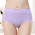 Stylish Hipster Panties Soft Breathable Underwear For Girls Cotton Blends Elastic Fitting Panty - Light Purple - Shop N Save