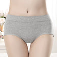 Stylish Hipster Panties Soft Breathable Underwear For Girls Cotton Blends Elastic Fitting Panty - Gray - Shop N Save