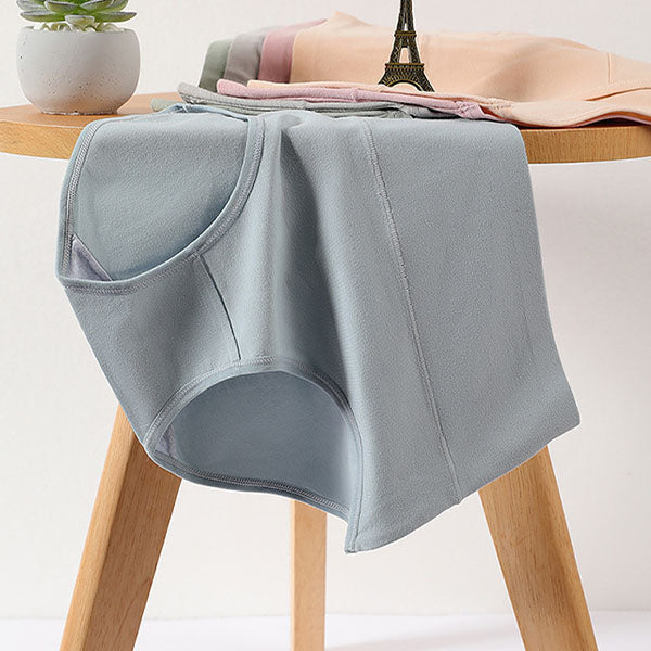 Stylish Hipster Panties Soft Breathable Underwear For Girls Cotton Blends Elastic Fitting Panty - Gray - Shop N Save