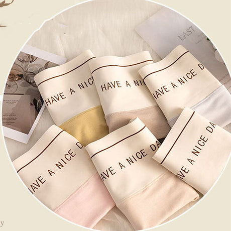 Ultra-Comfortable Cotton Hipsters Breathable Slim Fit Underwear for Women - Milk Tea - Shop N Save