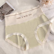 Ultra-Comfortable Cotton Hipsters Breathable Slim Fit Underwear for Women - Light Green - Shop N Save