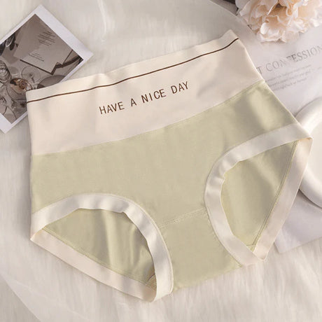 Ultra-Comfortable Cotton Hipsters Breathable Slim Fit Underwear for Women - Light Green - Shop N Save