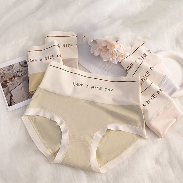 Ultra-Comfortable Cotton Hipsters Breathable Slim Fit Underwear for Women - Light Yellow - Shop N Save