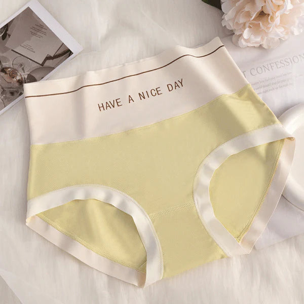 Ultra-Comfortable Cotton Hipsters Breathable Slim Fit Underwear for Women - Light Yellow - Shop N Save