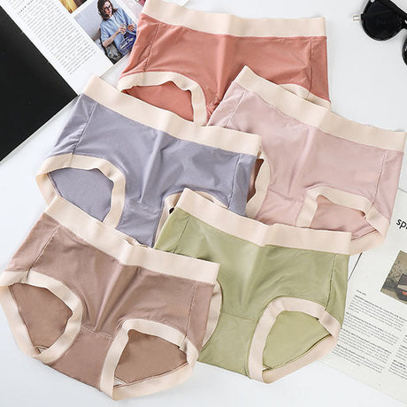 Stylish Cotton Blend Hipsters Comfortable Slim-Fitting Women's Underwear - Skin - Shop N Save