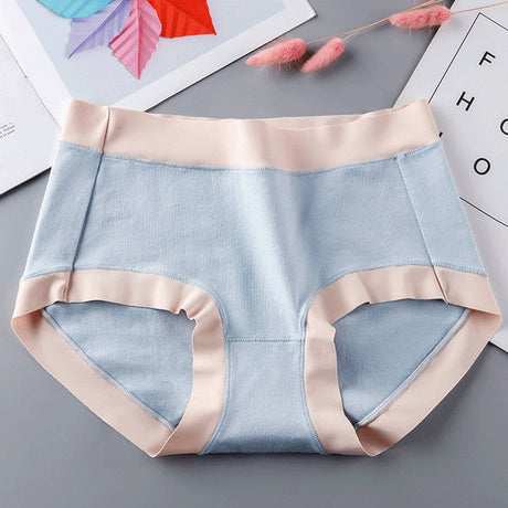 Stylish Cotton Blend Hipsters Comfortable Slim-Fitting Women's Underwear - Sky Blue - Shop N Save
