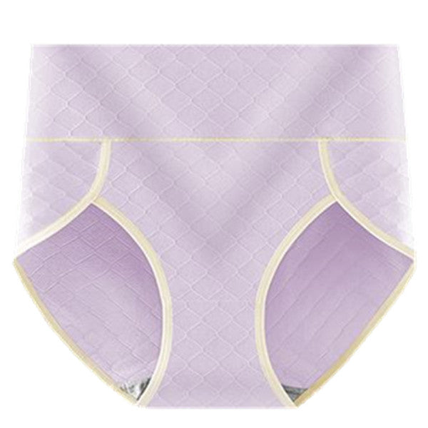 Wave Wonder Women\'s Cotton Blend Hipster Underwear in Soft Light Purple Wide Elastic Waist & Normal Fitting - Shop N Save