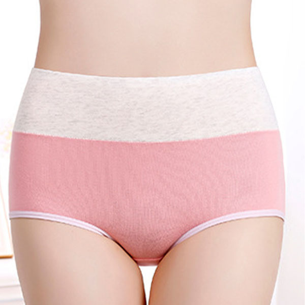 Stylish Pink Cotton Hipsters Soft Stretchable Women\'s Underwear with Elastic Waist - Shop N Save