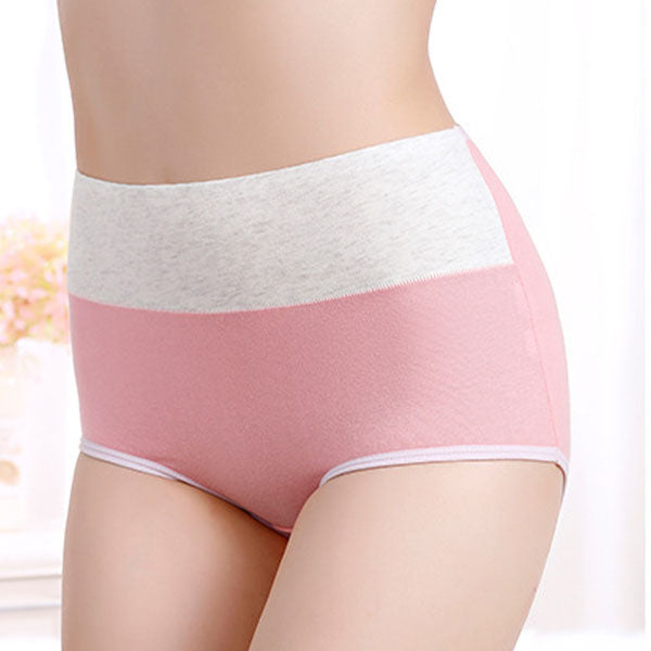 Stylish Pink Cotton Hipsters Soft Stretchable Women\'s Underwear with Elastic Waist - Shop N Save