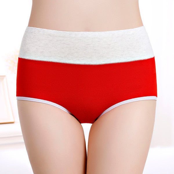 Stylish Red Cotton Blend Hipster Underwear for Women Comfortable Elastic Waist with Normal Fit - Shop N Save
