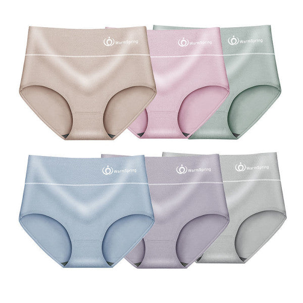Pretty in Pink Comfortable Elastic Waist Hipster Underwear for Women Soft fabric Normal fit Cotton Blends - Shop N Save
