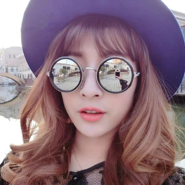 Stylish Kids Sunglasses for Boys and Girls Black Plastic Frame with Silver Lens for ultimate sun protection