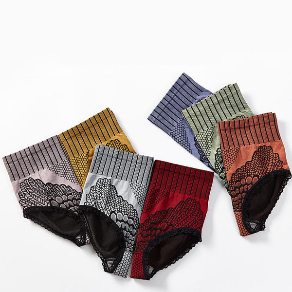 Stylish Lace Hipster Underwear in Soft & Breathable Fabric Comfortable Seamless & High Elastic Waist for Women