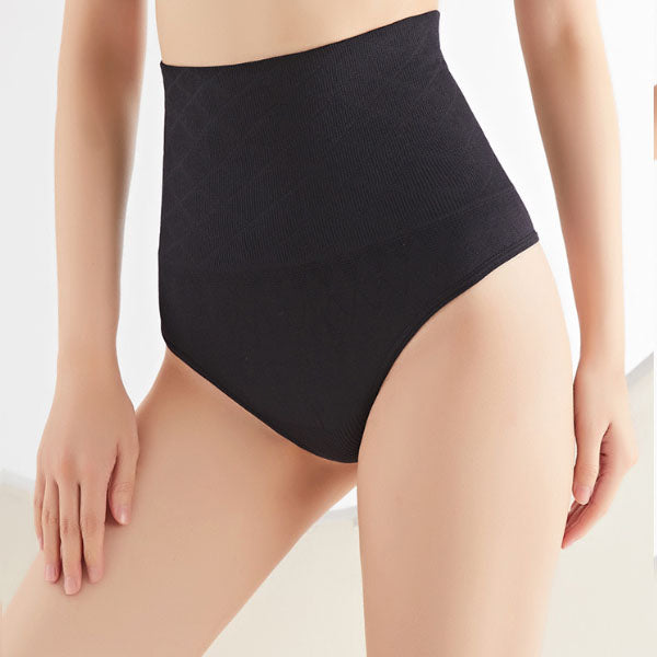 Lift & Slim High Waist Cotton Brief for Women Tummy Control Firm Elastic Waistband Perfect Underwear for Body Shaping & Confidence