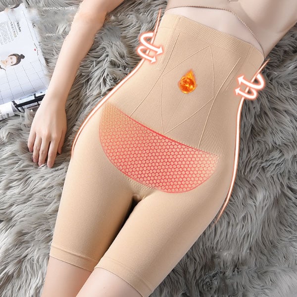 Ultimate Control High Waist Slimming Corset Flatten Tummy Sculpt Thighs Shape Curves Boost Confidence and Comfort. Spandex Skin Tone Corset Lingerie.
