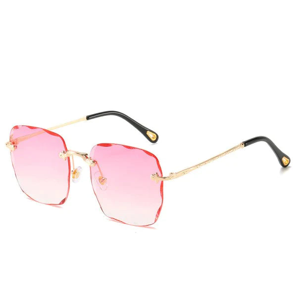 Girls Fashion Suqare Gradient Sunglasses - Pink - Shop N Save