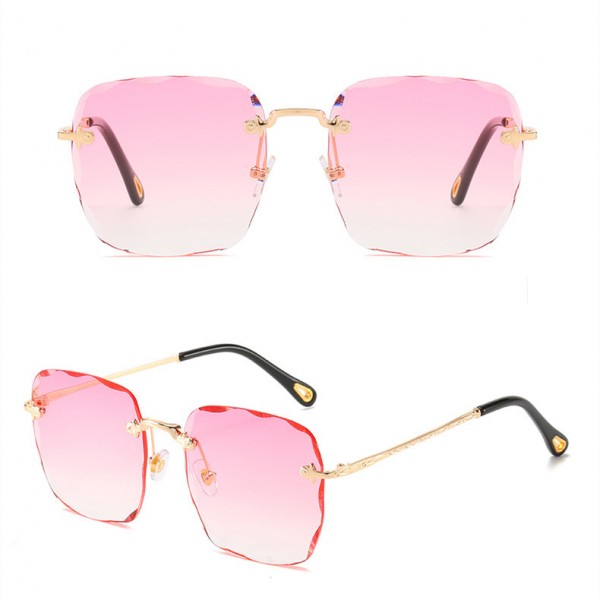 Girls Fashion Suqare Gradient Sunglasses - Light Purple - Shop N Save