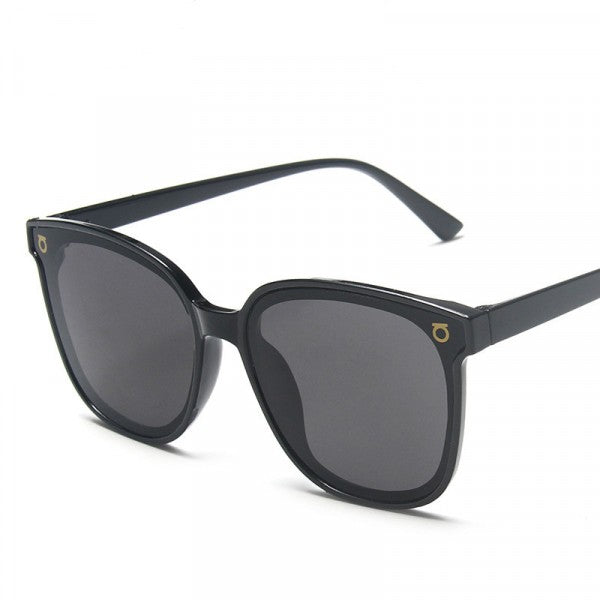 Girls Simple Big Frame Fashion Sunglasses - Black - Shop N Save