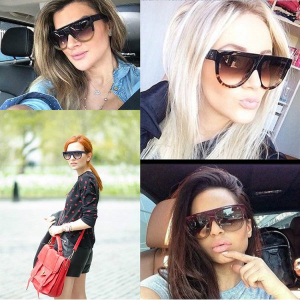 Ladies Leopard Frame Sunglasses - Leopard Brown - Shop N Save