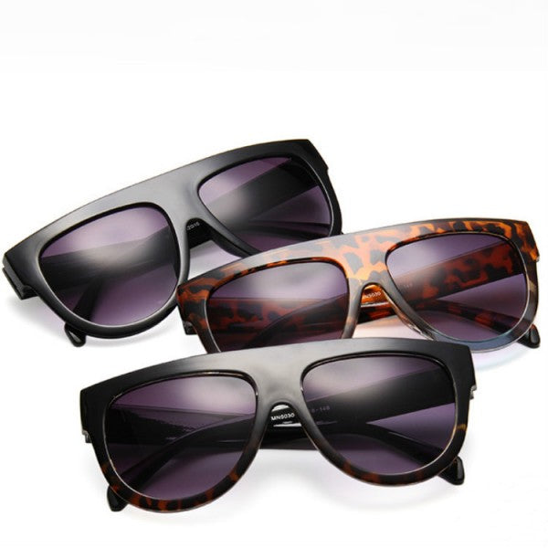 Ladies Leopard Frame Sunglasses - Leopard Brown - Shop N Save