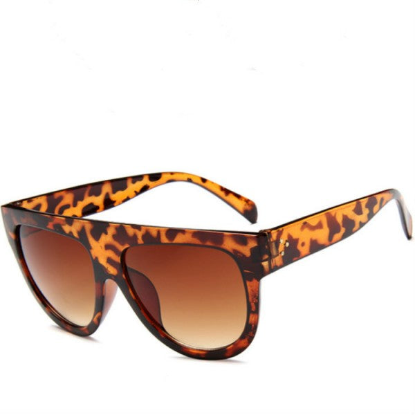 Ladies Leopard Frame Sunglasses - Leopard Brown - Shop N Save