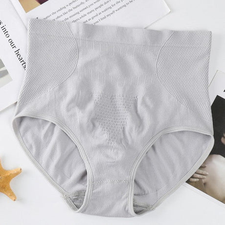 Women High Waisted Cotton Underwear - Pink
