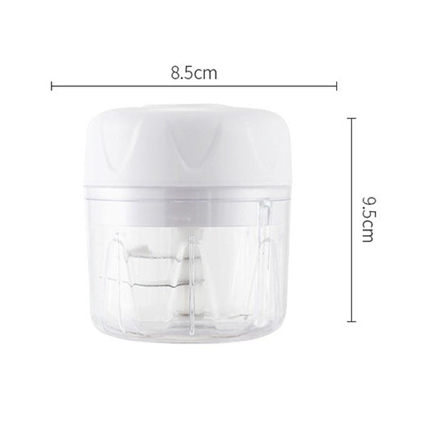 Cordless Usb Rechargeable Electric Mini Grinder - White - Shop N Save