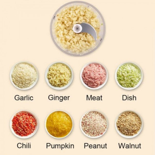 Cordless Usb Rechargeable Electric Mini Grinder - White - Shop N Save