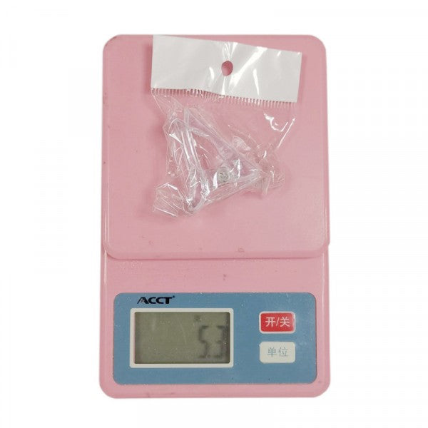 1 Piece Nail Crystal Anchor Clip - Transparent