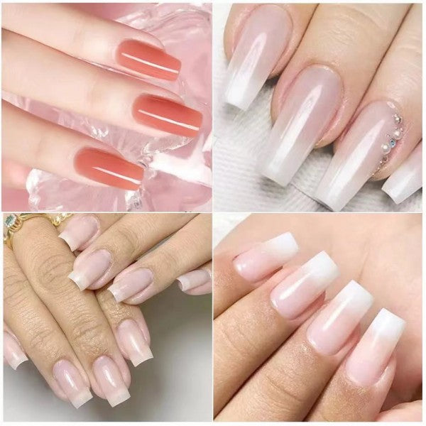 1 Piece Nail Crystal Anchor Clip - Transparent