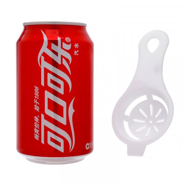 Egg Yolk Separator Dispenser Baking Tool - White - Shop N Save