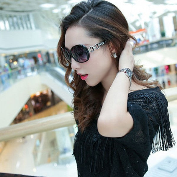 Newest Design Oversized Fashionable Sunglasses - Purple - Shop N Save