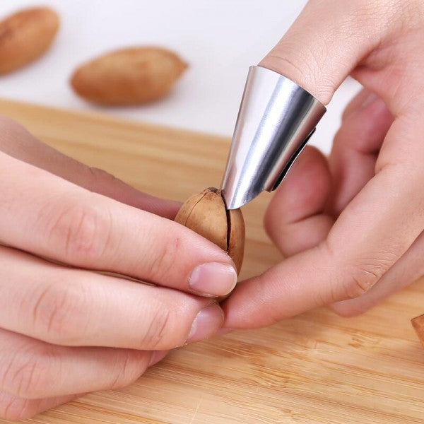 Fruit Vegetable Pick Gadget Iron Nail Cover - Silver - Shop N Save