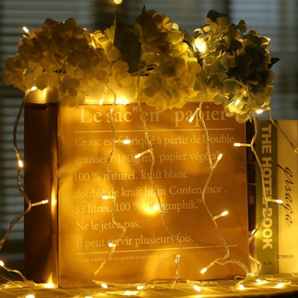 50 Meter Super Bright Indoor Outdoor Fairy Lights - Yellow