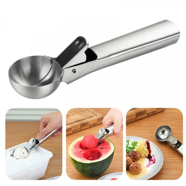High Quality Ice Cream Scooper - Silver