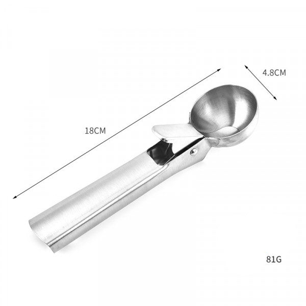 High Quality Ice Cream Scooper - Silver