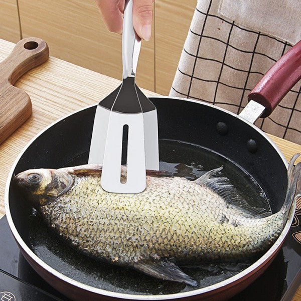 High Quality Multifunctional Steak Clamp - Silver - Shop N Save