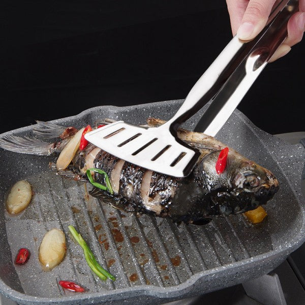 High Quality Multifunctional Steak Clamp - Silver - Shop N Save